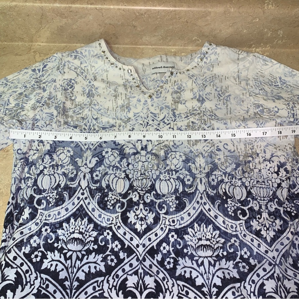 Alfred Dunner Woman’s Shirt size Medium - Picture 4 of 6